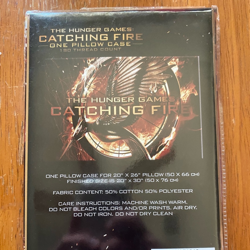Catching fire PILLOW CASE!